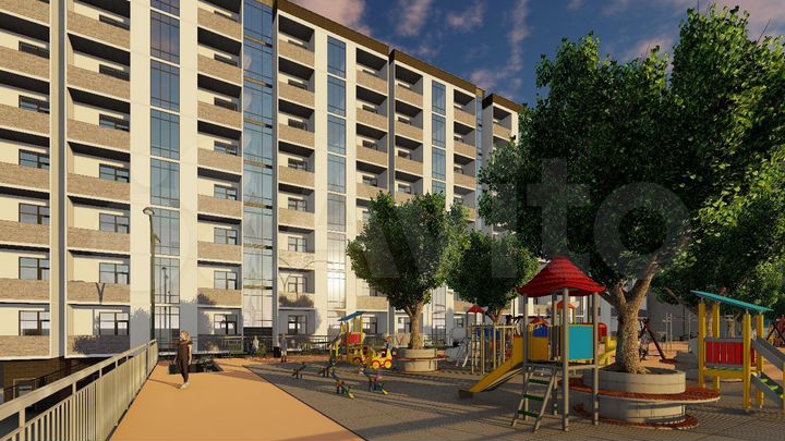 1-к. квартира, 49 м², 3/15 эт.