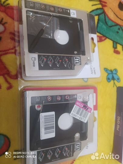 Салазки, optibay, для HDD 12.7mm 9.5mm