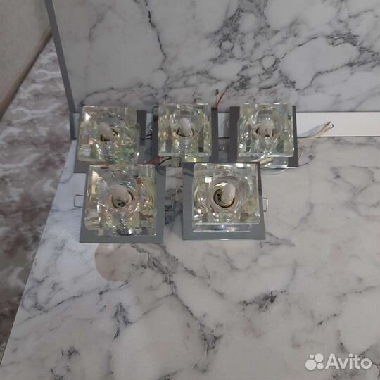 Светильник потолочный бу 5шт