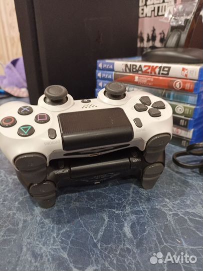 Sony playstation 4 slim 1tb 2 геймпада