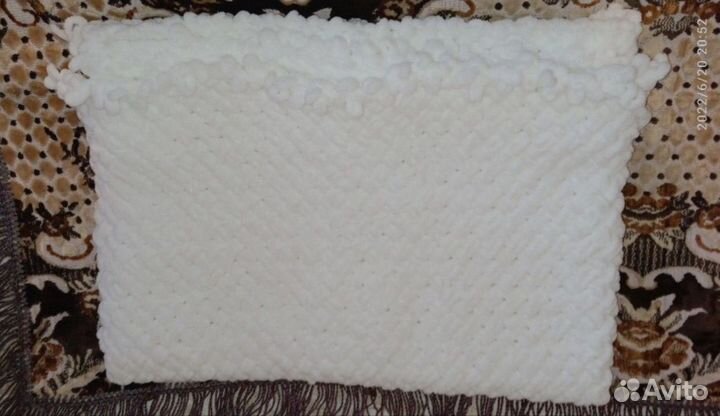 Вязаные пледы ручной работы