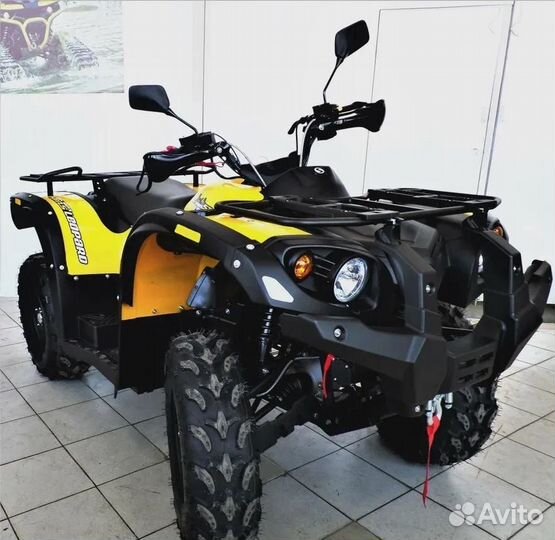 Квадроцикл Stels ATV 500 YS ST Leopard желтый