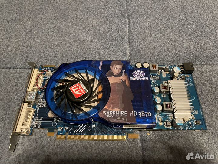 Видеокарта HD3870, 9600GT, HD5850