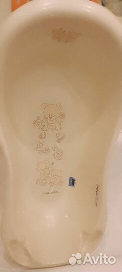 Ванночка для купания с термометром