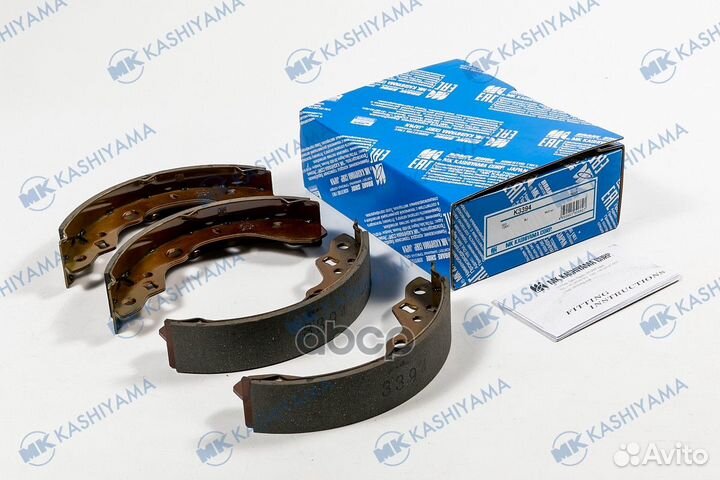 K3394-01 4128.00 колодки барабанные Mazda 323