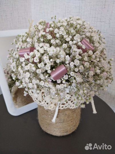 Букет, композиция, гипсофила, цветы