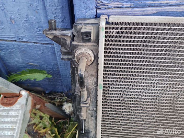 Радиатор охлаждения на hyundai ix35