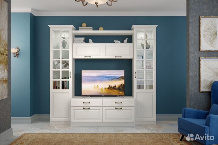 Шкаф-витрина Ливерпуль