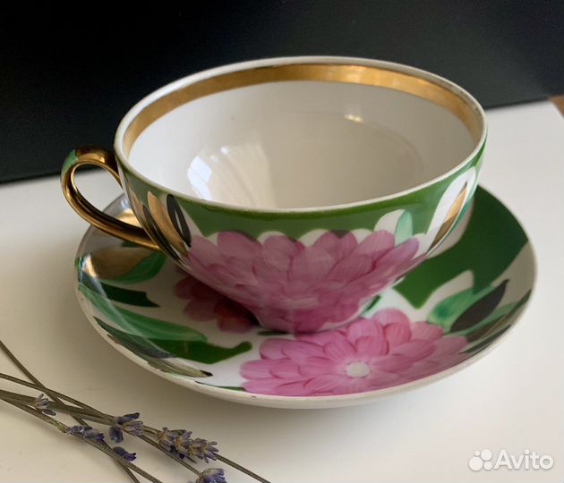 Чайная пара Дулево