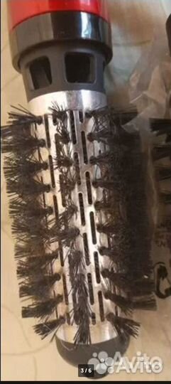 Фен-щетка для волос Gemei вращающийся / стайлер