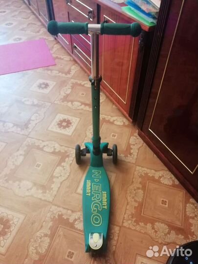 Самокат детский трехколесный бу