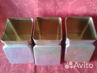 Жестяные банки для круп(СССР)