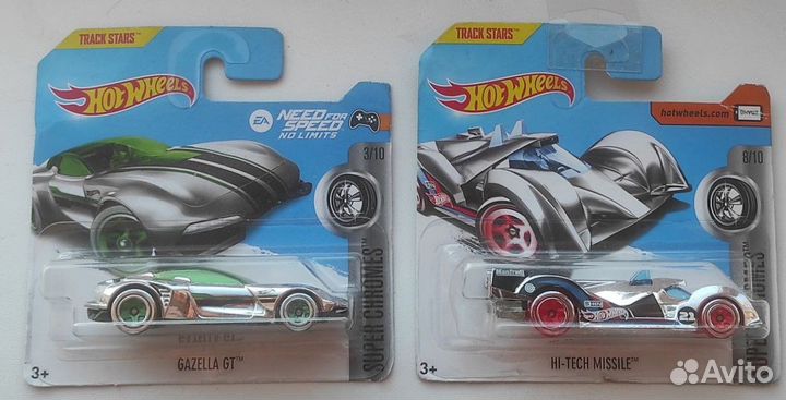 Hot Wheels подборка серии Super Chromes
