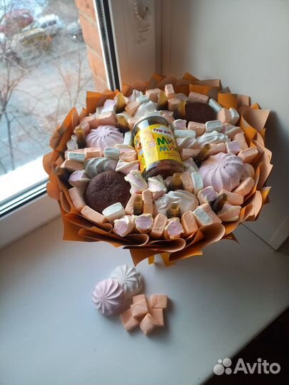 Съедобные букеты сладкие