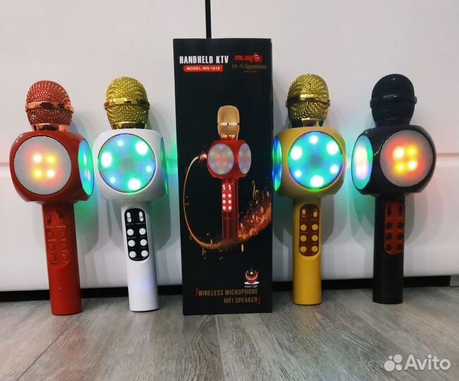 Беспроводной микрофон. Колонка микрофон
