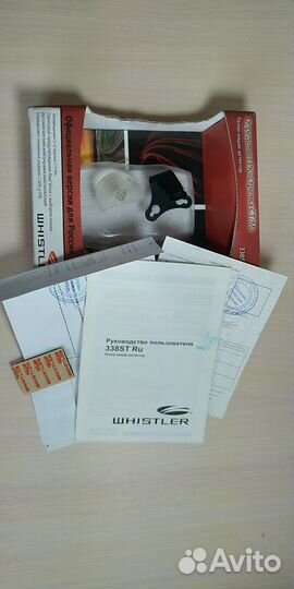 Радар-детектор Whisler 338 ST Ru