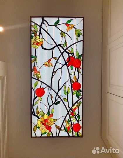 Витражный потолок 