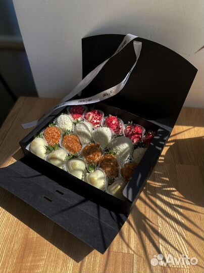 Набор клубники в бельгийском шоколаде