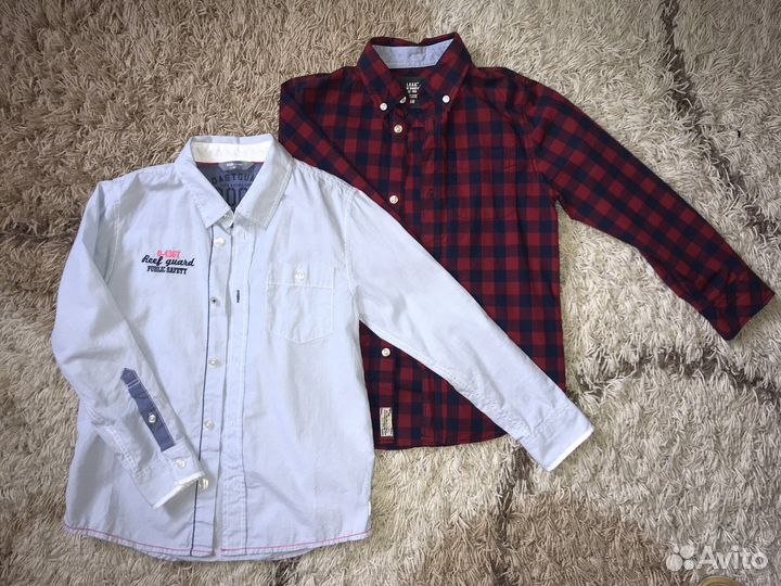 Рубашка и брюки р.116-122