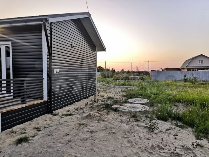 Дом 63 м² на участке 8 сот.