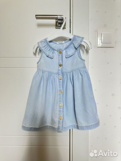 Джинсовое платье сарафан gloria jeans 80