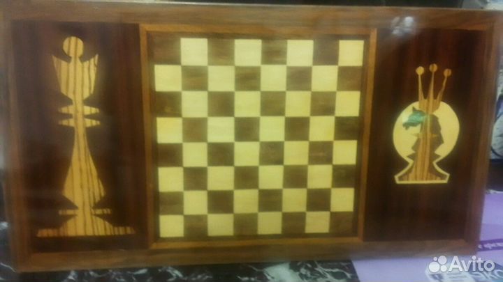 Нарды из ценных пород дерева