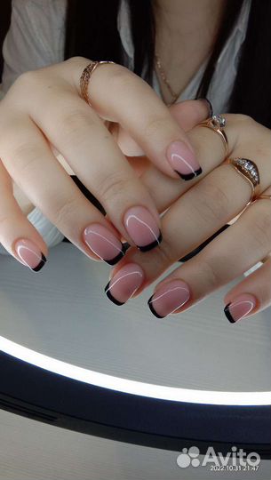Маникюр покрытие гель лаком