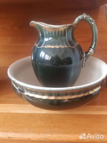 Антикварный набор для умывания