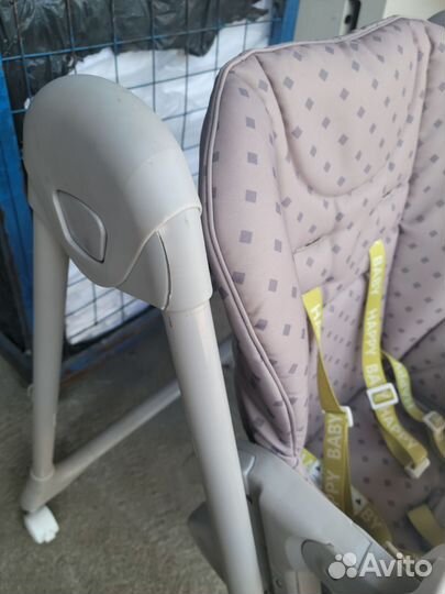 Стульчик для кормления happy baby berny