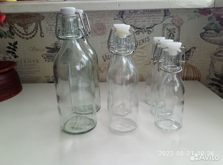 Бутылка с пробкой Коркен IKEA