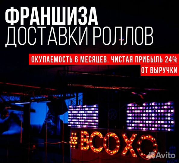 Франшиза доставки роллов Готовый бизнес
