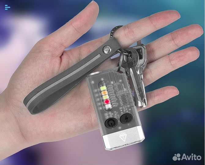 Маленький фонарь с лазерной указкой 1000lm