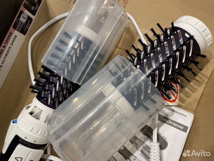 Фен щетка rowenta новая