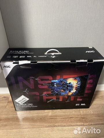 Игровой монитор на запчасти