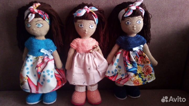 Вязаная кукла