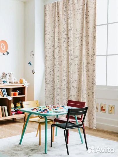 Штора портьерная новая