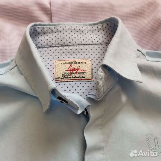 Рубашки на мальчика 128-134