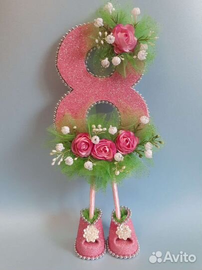 Поделка на 8 марта