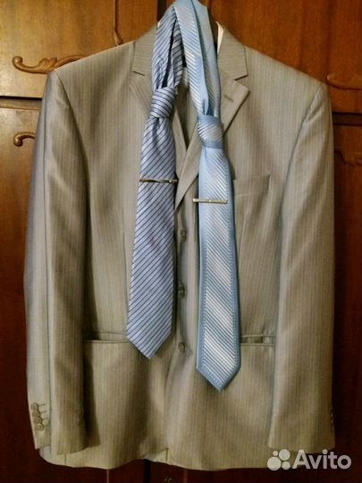 Рубашка+Костюм+2галстука