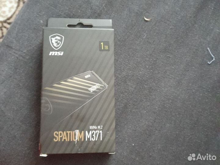 Ssd 1tb msi spatium m371
