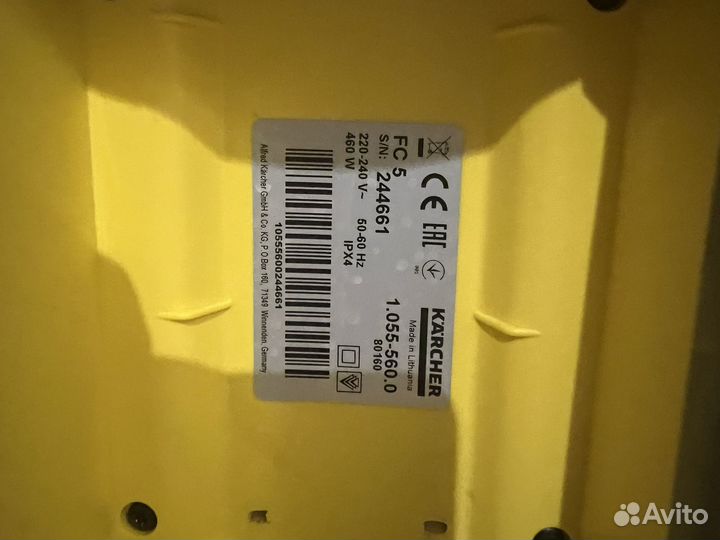 Электрошвабра karcher fc 5