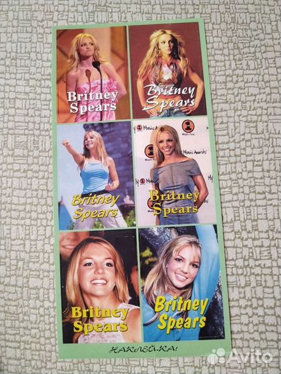 Наклейка Бритни Спирс