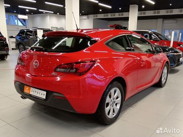 Opel Astra GTC 1.4 AT, 2013, 89 850 км