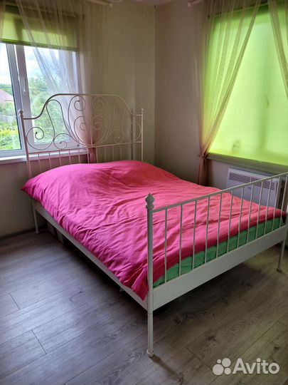 Кровать кованая