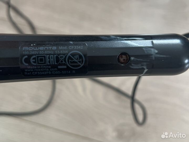 Плойка для волос rowenta