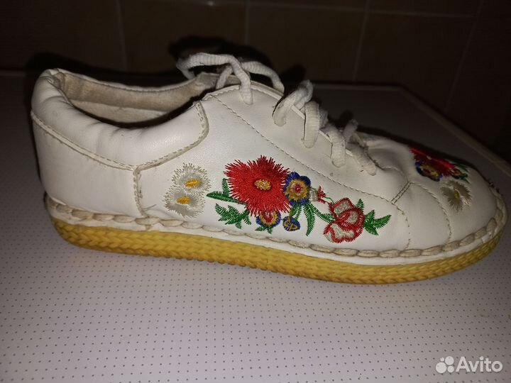 Кеды женские натуральная кожа