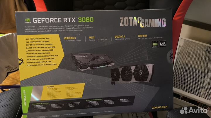 Видеокарта Rtx 3080 zotac