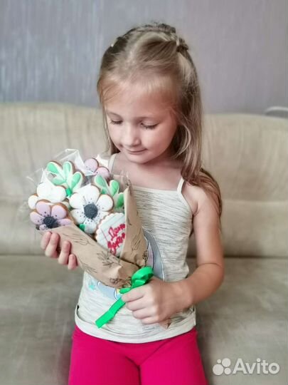 Имбирные пряники на 1 сентября пряничные букеты