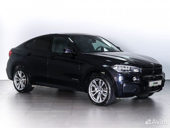 BMW X6 3.0 AT, 2017, 100 000 км