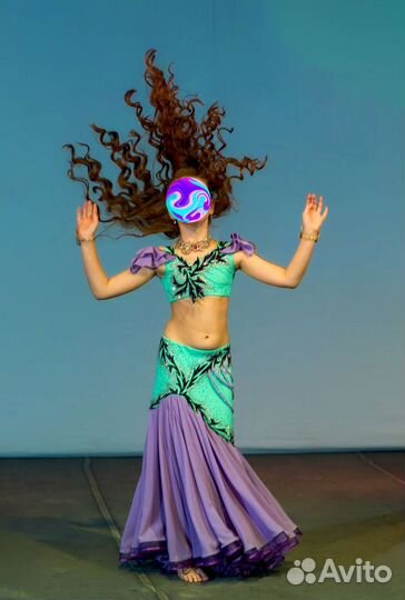 Костюм для восточного танца классика